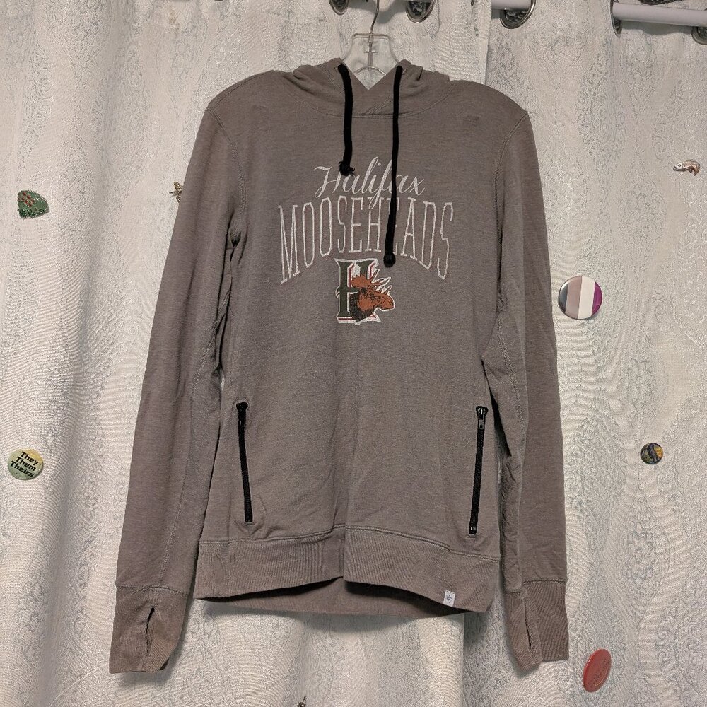 Retro Halifax Mooseheads Hooded Sweatshirt